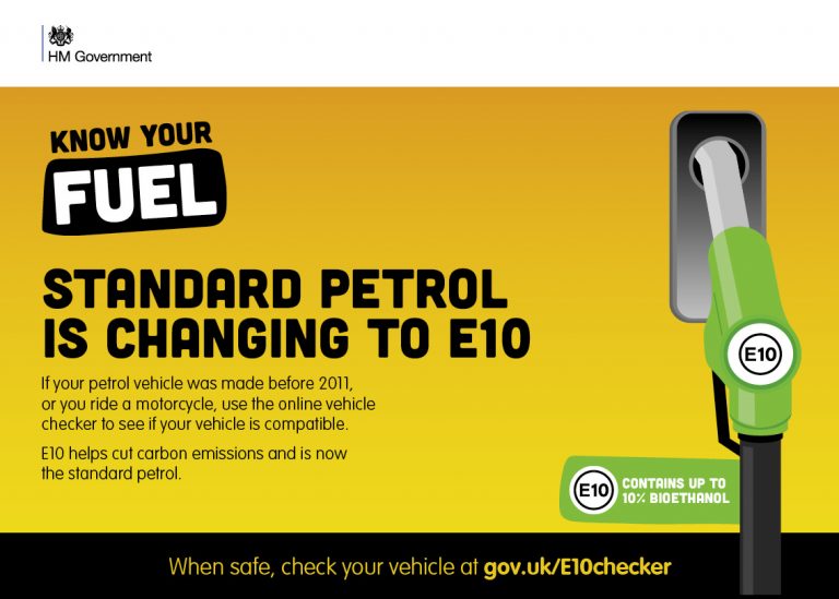 What is E10 petrol?